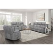 Albany Lux Recliner in Pewter/Gray