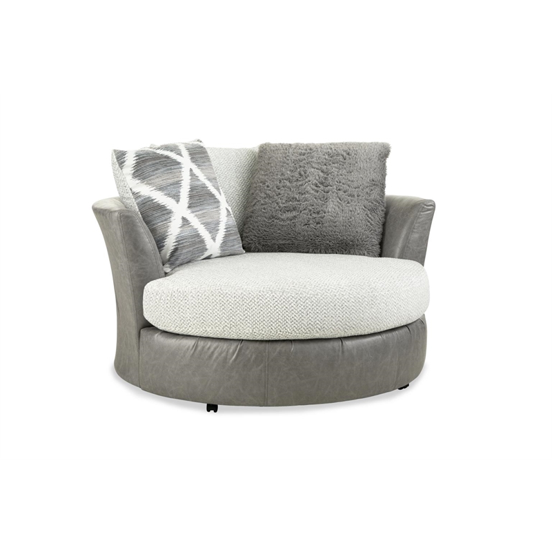 Albany 449 Swivel Chair in Gray
