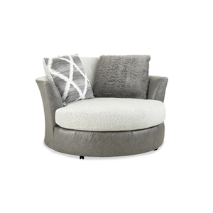 Albany 449 Swivel Chair in Gray