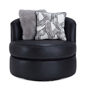 Albany 2127 Swivel Chair in Black