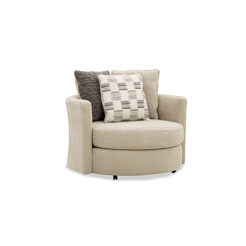 Albany 8127 Swivel Chair in Beige