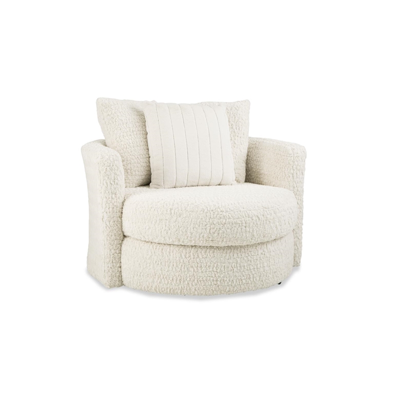 Albany 934 Swivel Chair in Ivory Cream