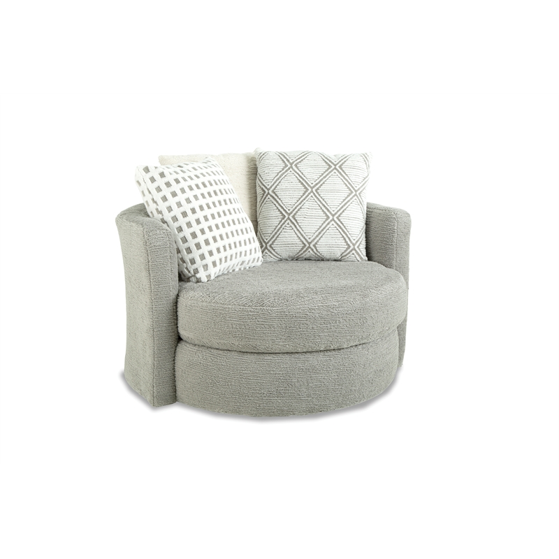 Albany 672 Swivel Chair in Dove Gray