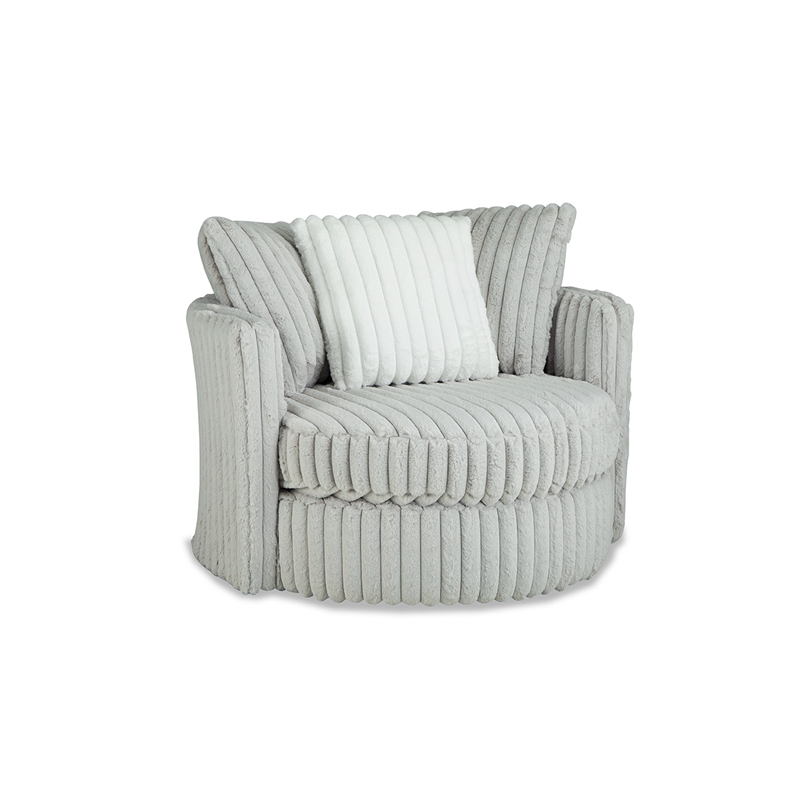 Albany 908 Swivel Chair in Gray