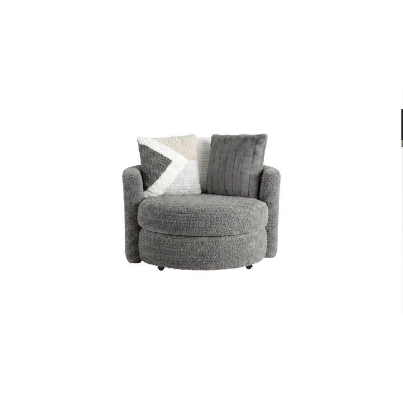 Albany 934 Swivel Chair in Iron Gray