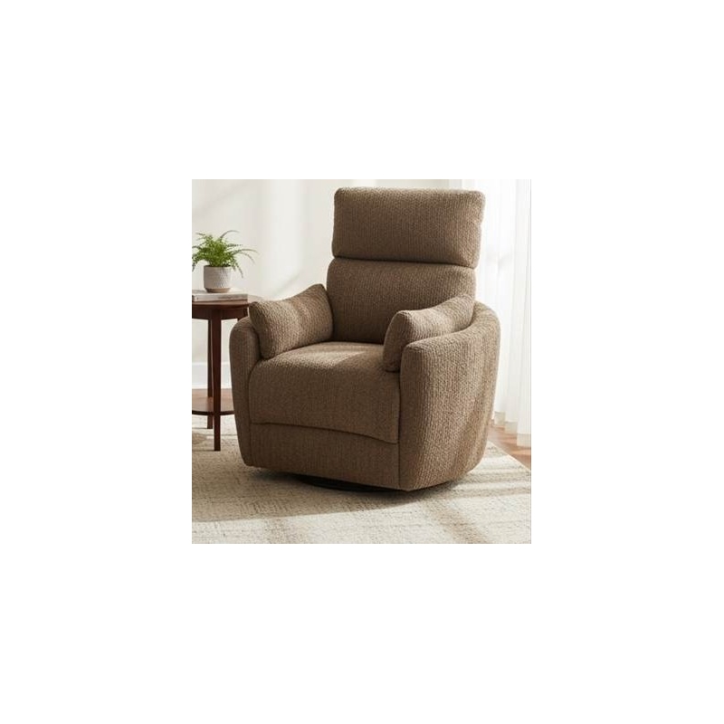 Albany Ainsley Recliner in Haven Cocoa/Beige
