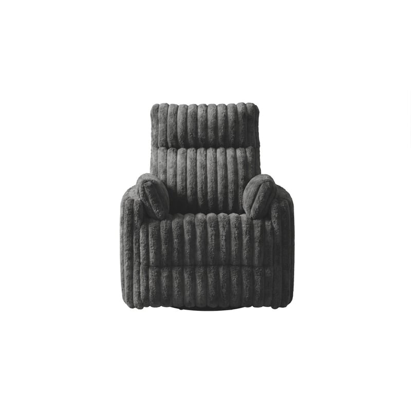 Albany Ainsley Recliner in Mondo Gunmetal Gray