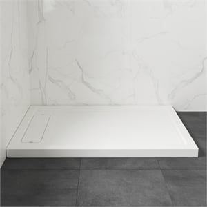 OVE 54&quotW x 36&quotD Reversible Shower Base with Hidden Side Drain