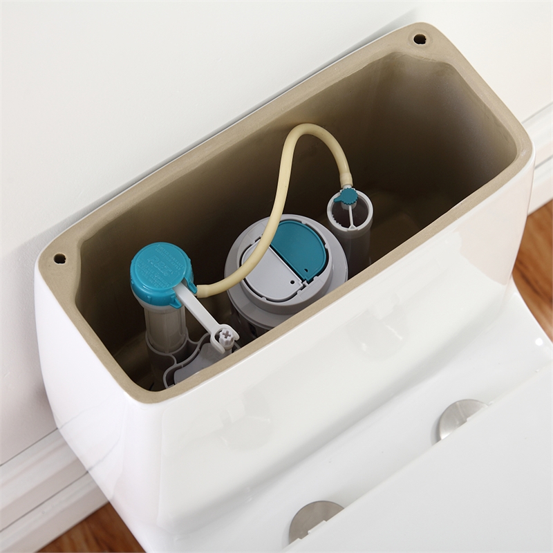 Jade One-Piece Elongated Toilet With Dual Flush and Soft Close Seat