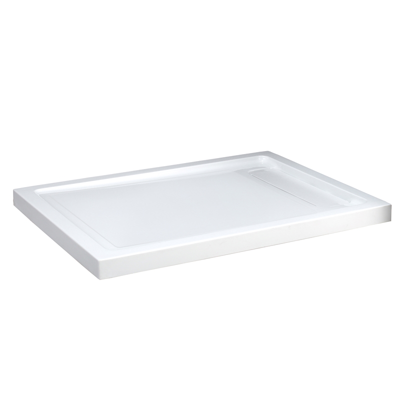Bel Stainless Steel Corner Shower Kit Base and Door 32