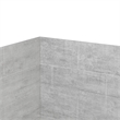 OVE Misty Grey Tile Corner Shower Wall Panel Kit 48 in. W x 32 in. D x 80 in. H 4-Piece Set
