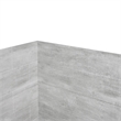 OVE Misty Grey Tile Corner Shower Wall Panel Kit 60 in. W x 32 in. D x 80 in. H 4-Piece Set