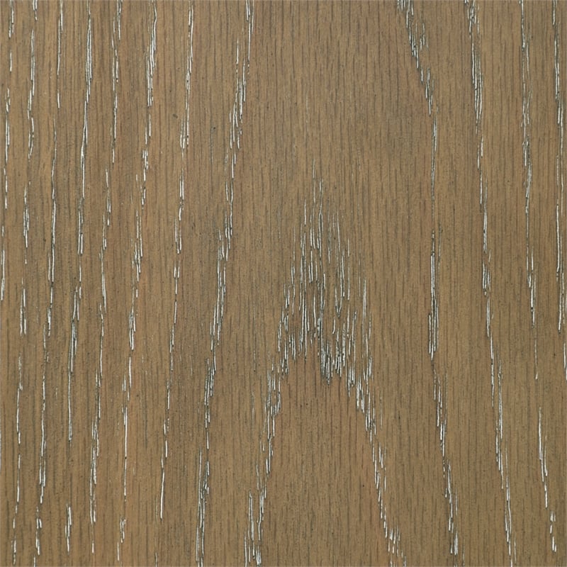 OVE Bailey 42 in. Driftwood Oak Bathroom Vanity with White Top