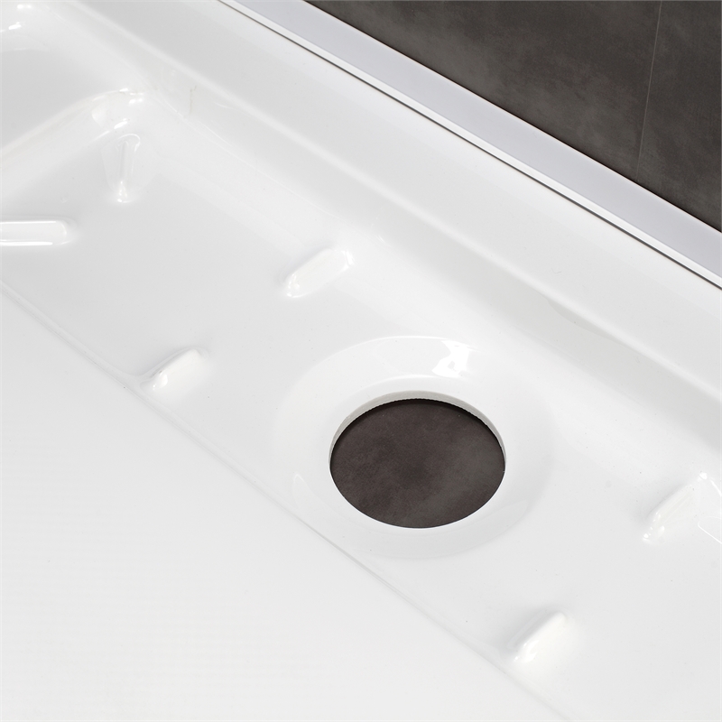 Bel Matte Black Corner Shower Kit Base and Door 32