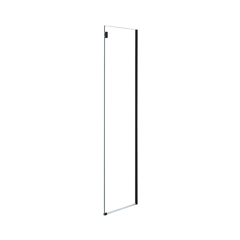 Bel Matte Black Corner Shower Kit Base and Door 32