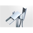 OVE Infinity 1-Handle Freestanding Tub Faucet with Hand Shower in Chrome