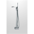 OVE Infinity 1-Handle Freestanding Tub Faucet with Hand Shower in Chrome