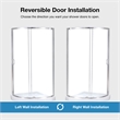 OVE Breeze 33 in. L x 33 in. W x 77 in. H Round Corner Shower Kit in Chrome with Clear Sliding Door and Shower Base Pan (Walls not Included)