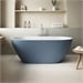 Chambray Tub - White HDW