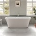 White Tub - Satin Nickel HDW