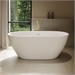 White Tub - Brushed Gold HDW