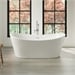 White Tub - Satin Nickel HDW