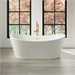 White Tub - Brushed Gold HDW