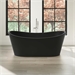 Black Tub - Satin Nickel HDW