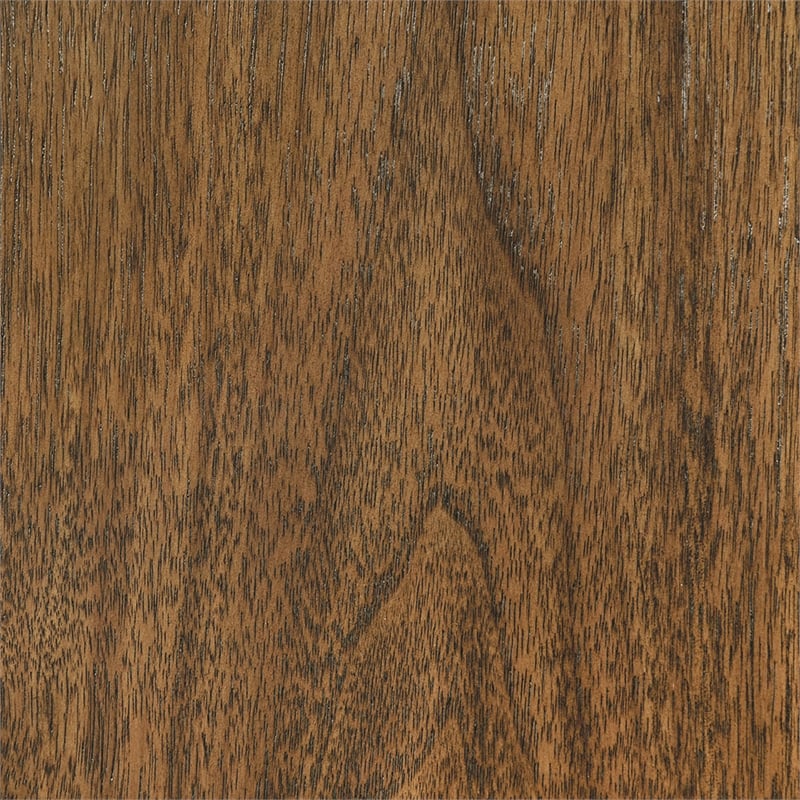 OVE Juliette 48 in. Warm Walnut Bathroom Vanity with White Quartz Brushed Gold