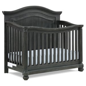 Charleston 4-in-1 Convertible Wood Crib in Brown