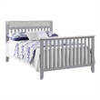 Suite Bebe Hayes Traditional Wood Full Bed Conversion Kit in Gray
