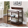 Suite Bebe Universal Traditional Wood Changing Table in Espresso