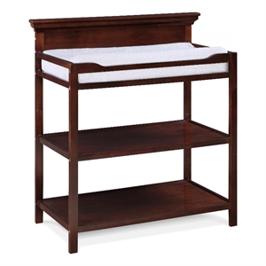 Suite Bebe Universal Traditional Wood Changing Table in Espresso