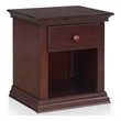 Suite Bebe Universal Traditional Wood Nightstand in Espresso