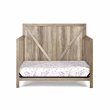 Suite Bebe Barnside Farmhouse Wood 4-in-1 Convertible Crib - Vintage Chestnut