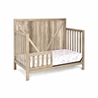 Suite Bebe Barnside Farmhouse Wood 4-in-1 Convertible Crib - Vintage Chestnut