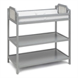 Suite Bebe Brees Contemporary Wood Changing Table in Gray/Graystone