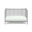Suite Bebe Brees Contemporary Wood Toddler Guard Rail in Gray Finish