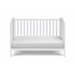 Suite Bebe Brees Contemporary Wood Toddler Guard Rail in White Finish