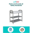 Suite Bebe Celeste Modern Wood Changing Table in Light Gray Finish