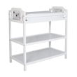 Suite Bebe Celeste Modern Wood Changing Table in White Finish