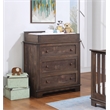 Suite Bebe Grayson Traditional Wood Changing Station in Brown