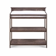 Suite Bebe Grayson 2-shelf Traditional Wood Changing Table in Brown