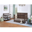 Suite Bebe Grayson 2-shelf Traditional Wood Changing Table in Brown