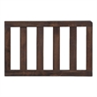 Suite Bebe Grayson Traditional Wood Toddler Guard Rail in Brown