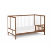 Suite Bebe Pixie Finn 3-in-1 Crib in Walnut/White