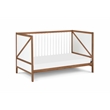 Suite Bebe Pixie Zen 3-in-1 Crib in Walnut/White