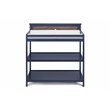 Connelly Changing Table Midnight Blue/Vintage Walnut