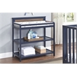 Connelly Changing Table Midnight Blue/Vintage Walnut