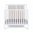 Connelly Mini Crib With Mattress Pad White/Rockport Gray